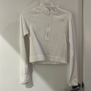 Lululemon ribbed half zip